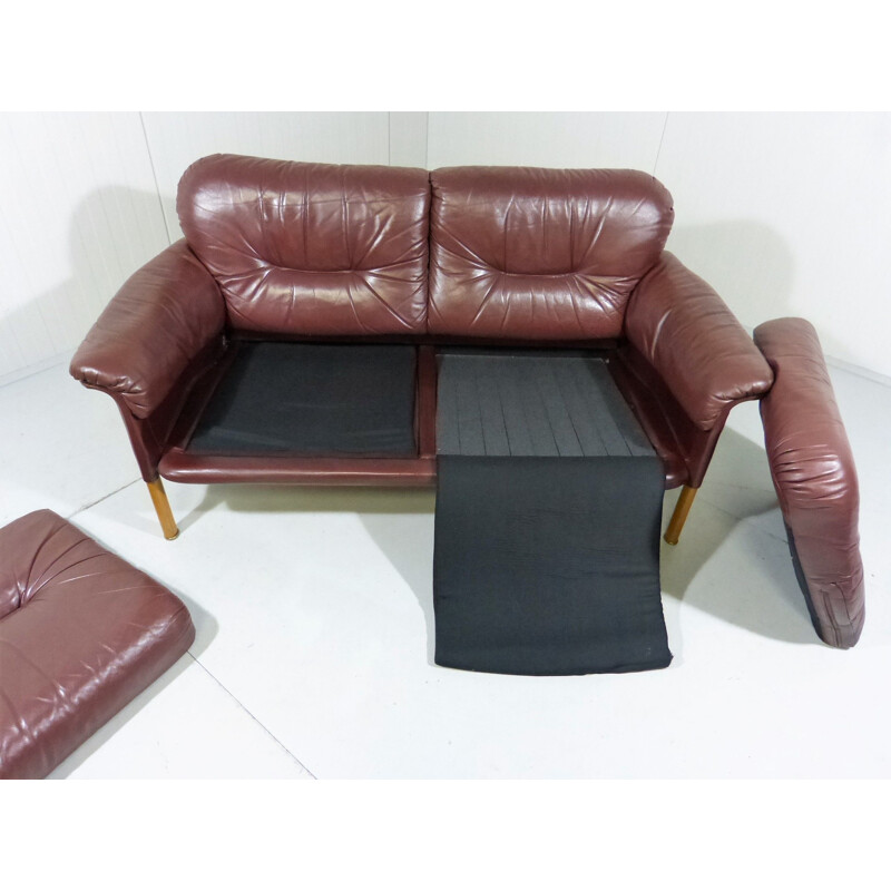 Vintage 2-seater sofa by Hans Olsen