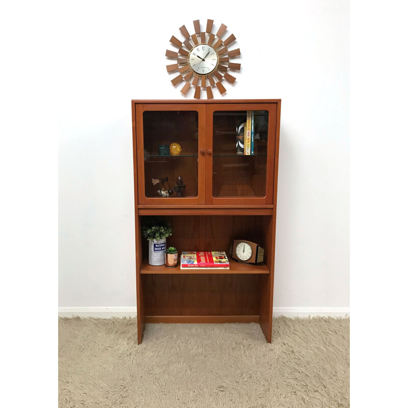 Vintage bookcase with display unit by G Plan