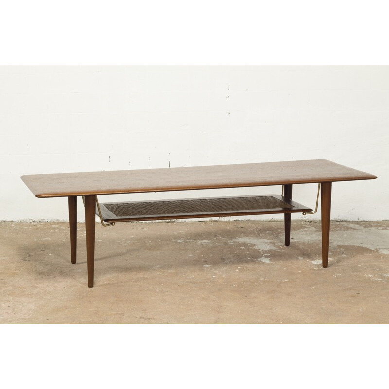 Table basse en teck, Peter HVIDT & Orla MOLGAARD - 1960