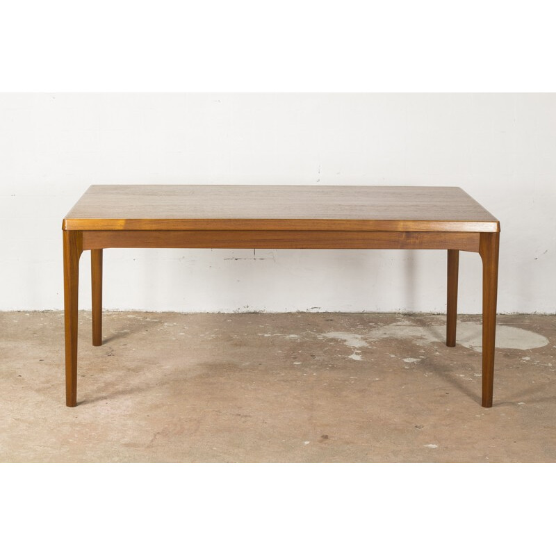 Scandinavian dining table in teak, Herning KJAERNULF - 1960s