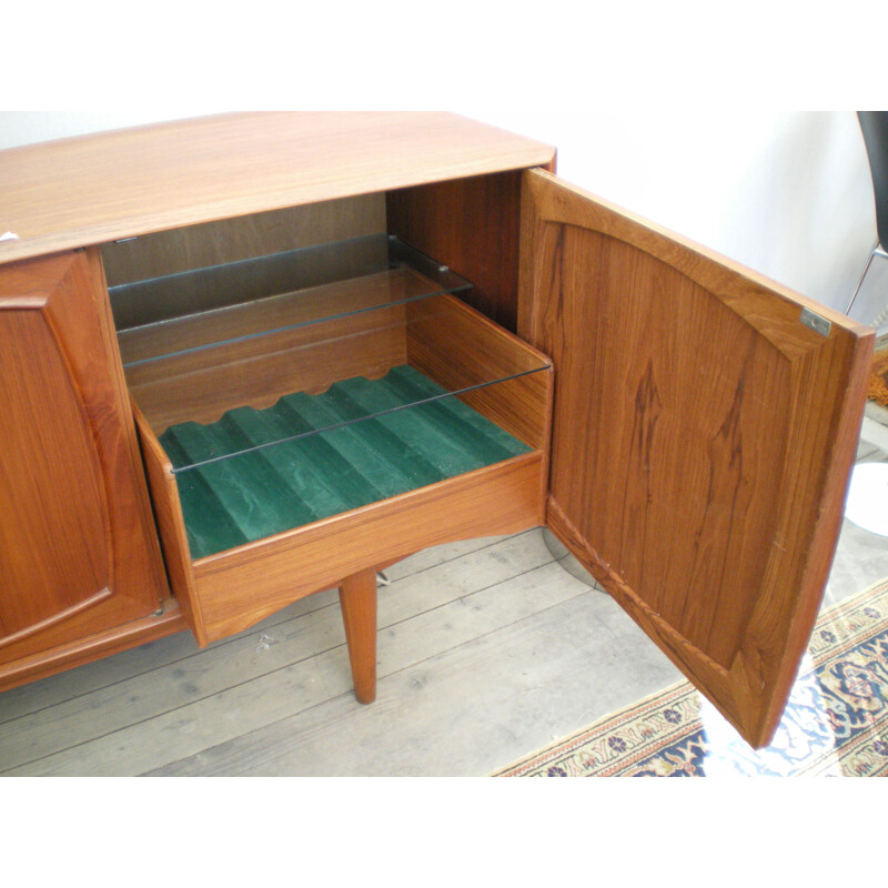 Vintage teak sideboard by Rastad and Relling to Bahus 1960