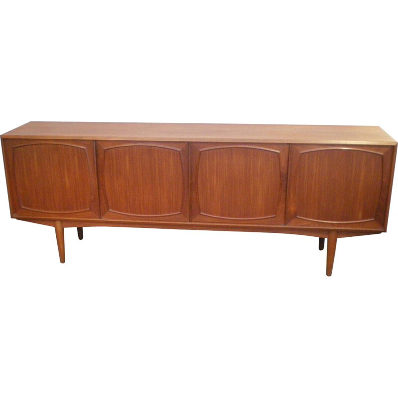 Vintage teak sideboard by Rastad and Relling to Bahus 1960