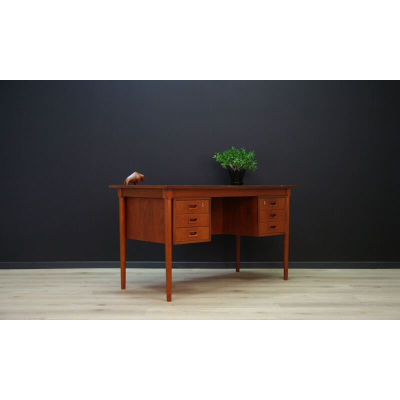 Vintage Danish desk in teak