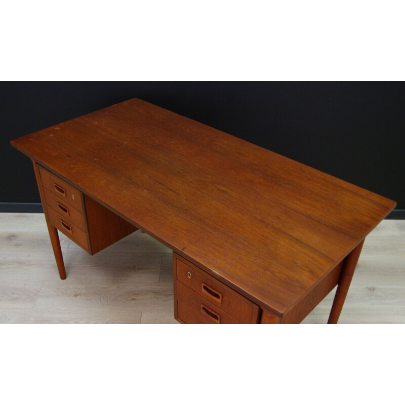 Vintage Danish desk in teak