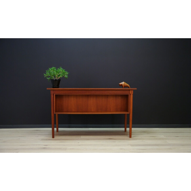 Vintage Danish desk in teak