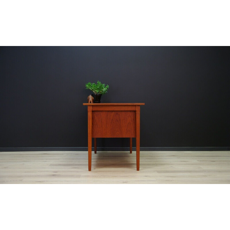 Vintage Danish desk in teak