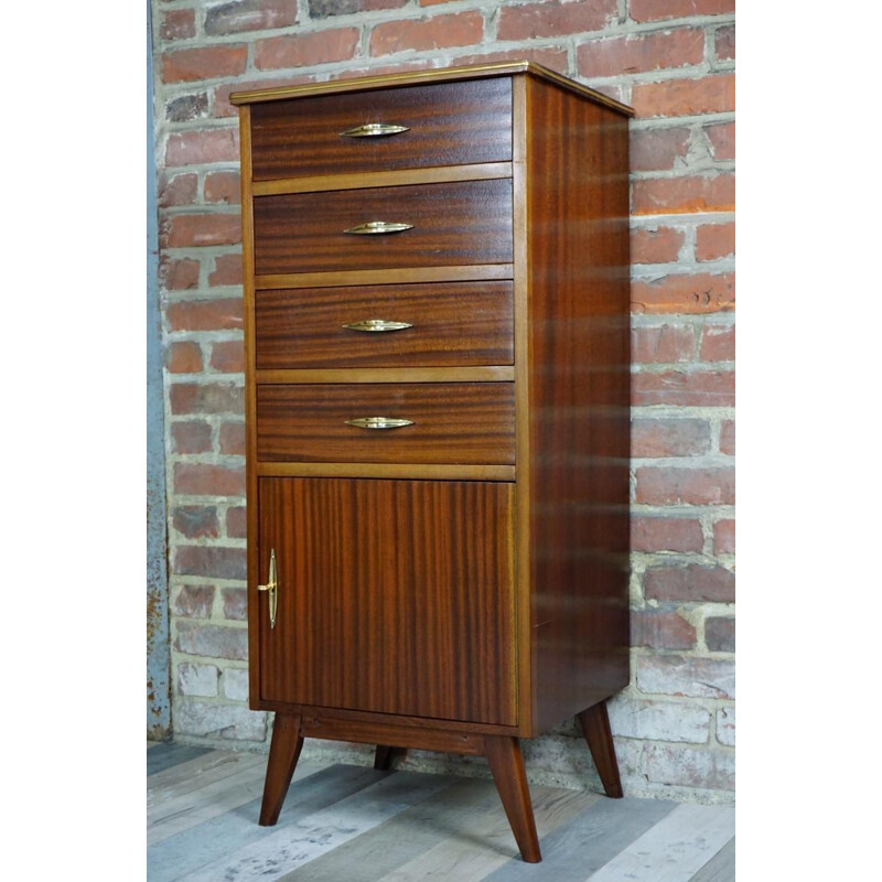 Vintage Belgian chest of drawers