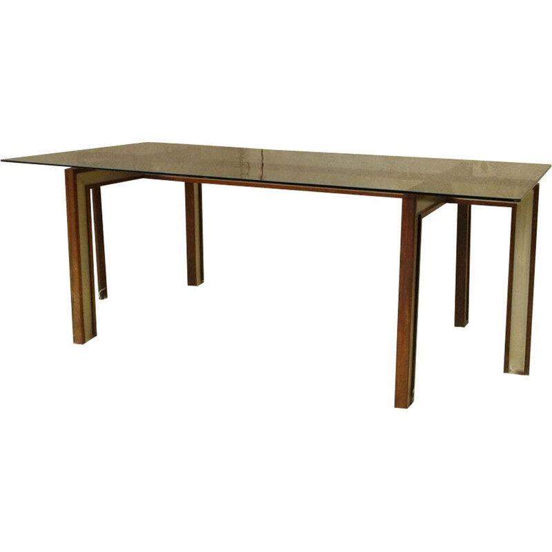 Vintage scandinavian coffee table Henning Koch in Rio rosewood