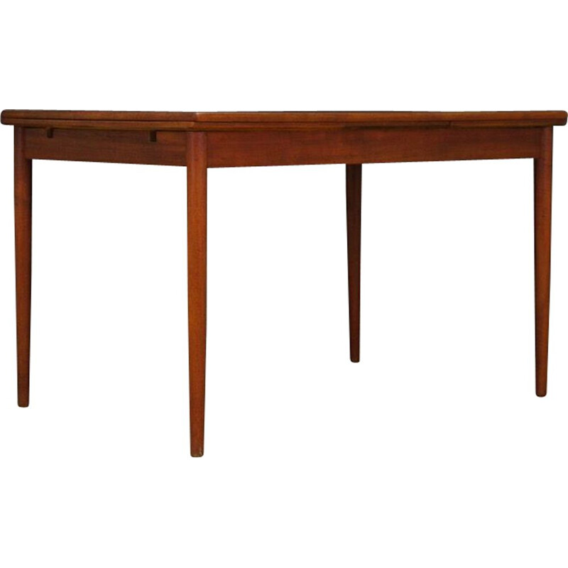 Vintage Scandinavian dining table in teak