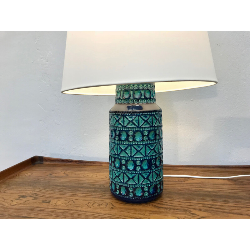 Lampe vintage en céramique par Lyskaer