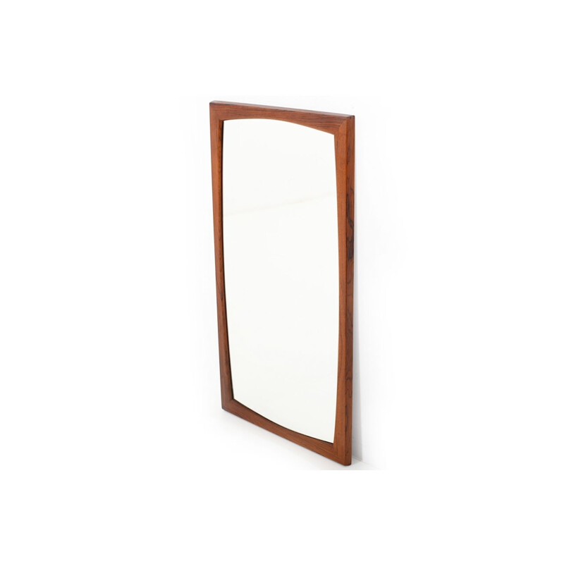 Vintage mirror in rosewood by Aksel Kjersgaard