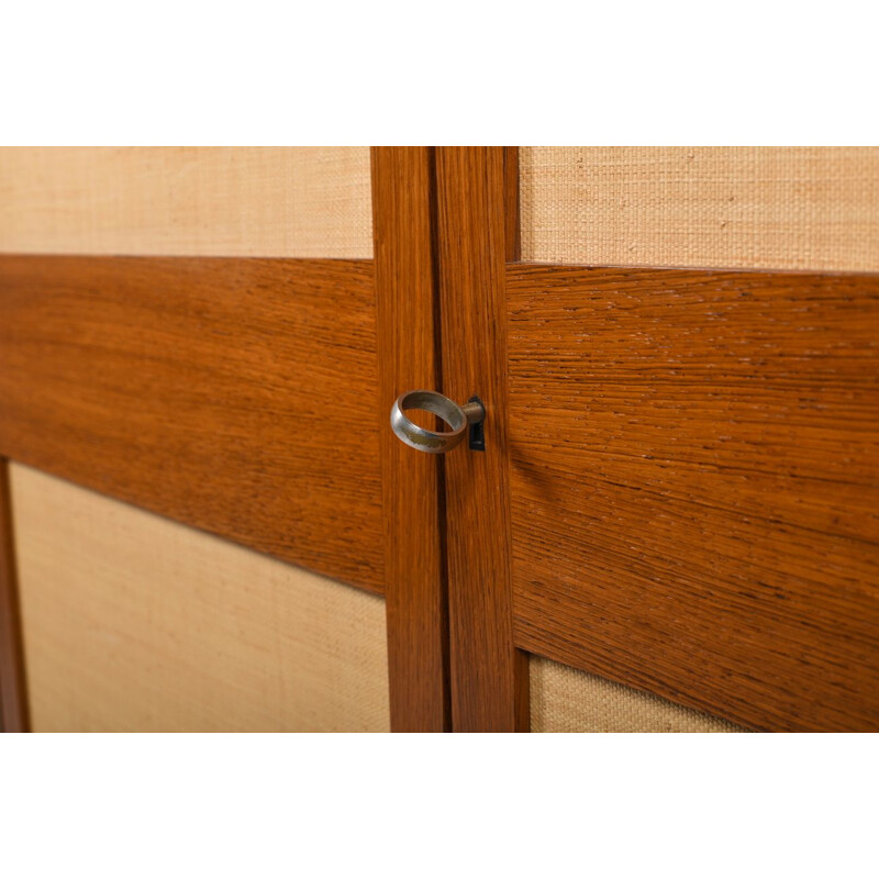 Vintage danish mid century highboard in rosewood 1960