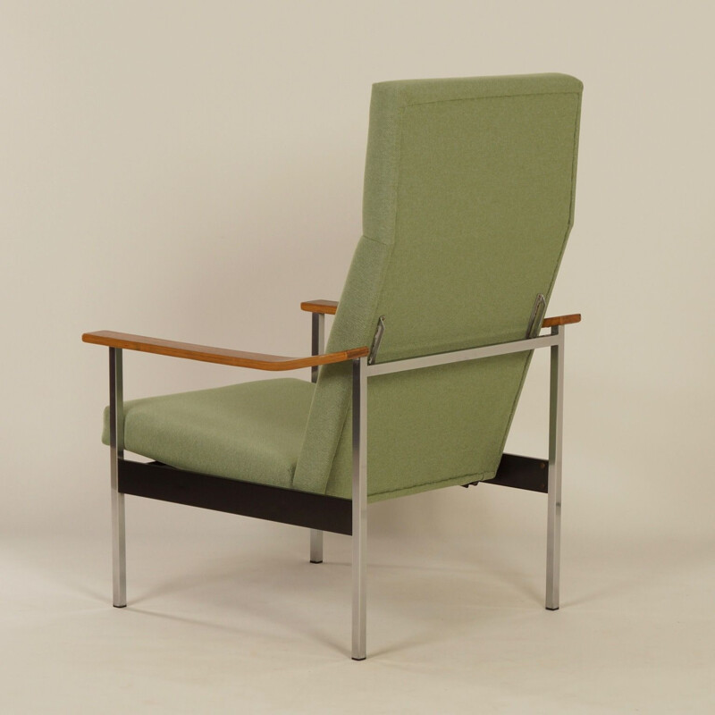 Vintage adjustable 1425 armchair by André Cordemeijer for Gispen 1960