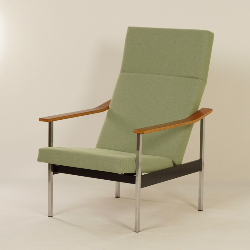 Vintage adjustable 1425 armchair by André Cordemeijer for Gispen 1960