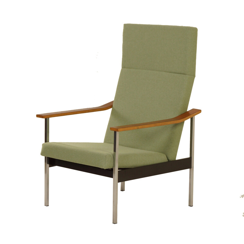 Vintage adjustable 1425 armchair by André Cordemeijer for Gispen 1960