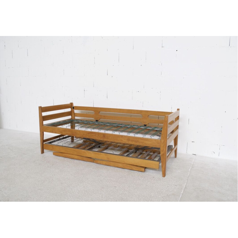 Set 2 vintage bed by Saint Sabin atelier 