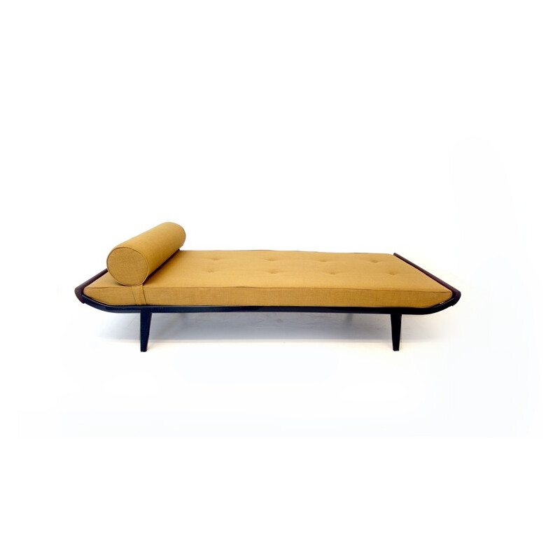 Cleopatra daybed in metal, teak and fabric, Dick CORDEMEIJER - 1954