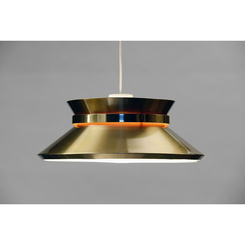 Vintage hanging lamp in brass by Carl Thore for Granhaga