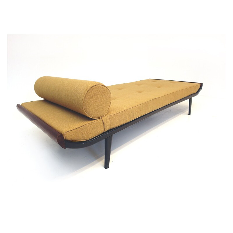 Cleopatra daybed in metal, teak and fabric, Dick CORDEMEIJER - 1954