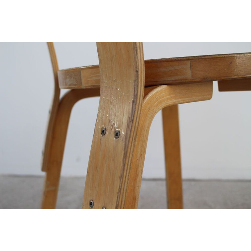 Vintage chair model 66 by Alvar Aalto