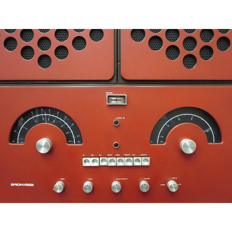 RR126 stereo system, Achille & Pier Giacomo CASTIGLIONI - 1960s