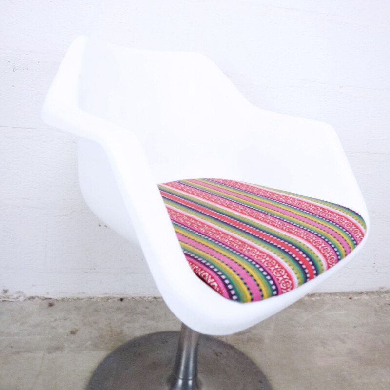 Vintage swivel armchair Robin Day by Hille