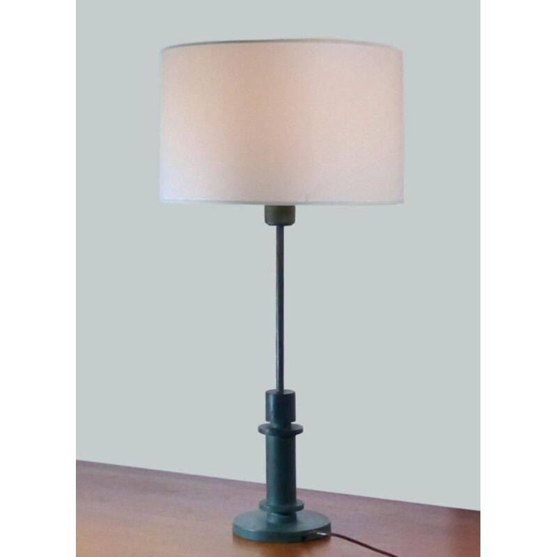 Vintage table lamp in bronze