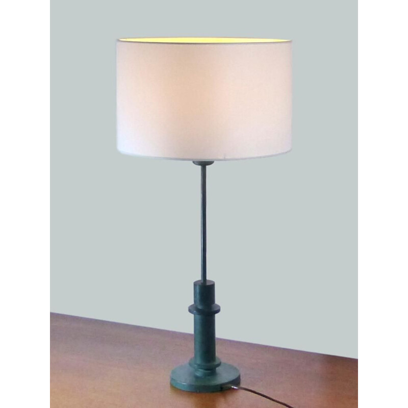 Vintage table lamp in bronze