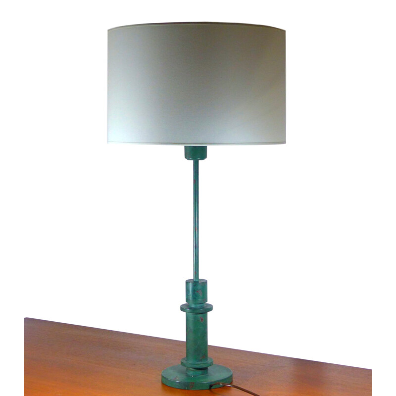 Vintage table lamp in bronze