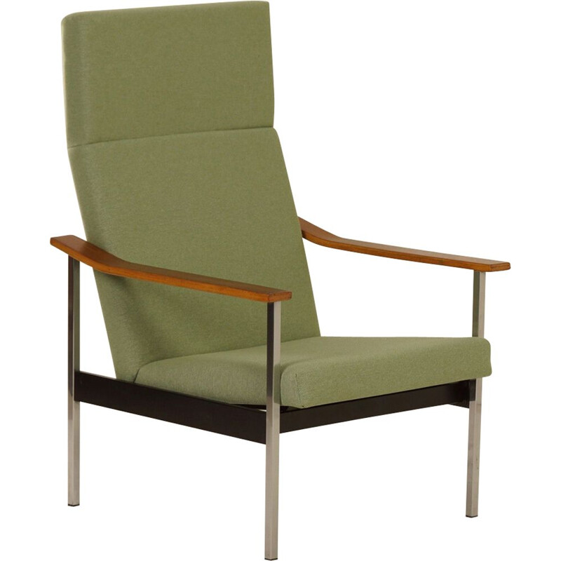 Vintage adjustable 1425 armchair by André Cordemeijer for Gispen 1960