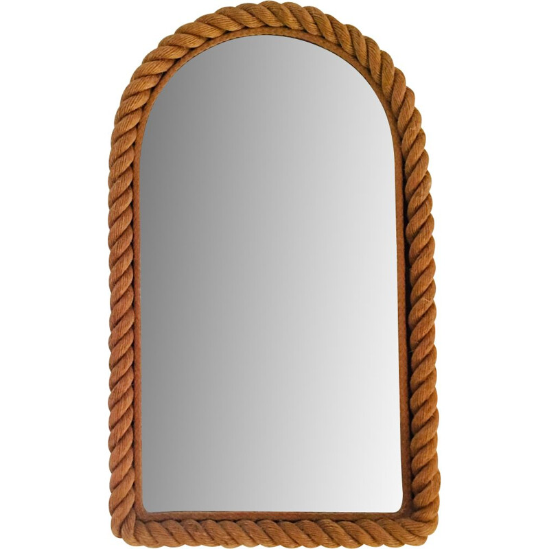 Vintage large rope mirror