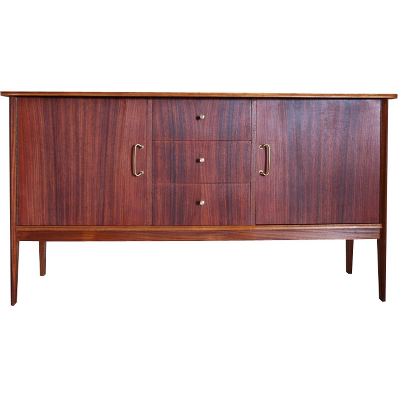 Vintage sideboard by Vanson in teak and rosewood