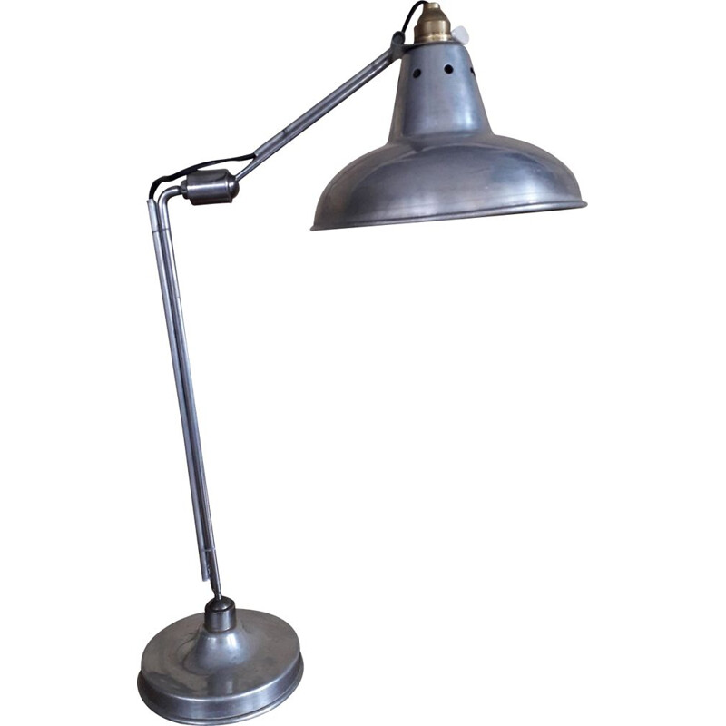 Lampe de table vintage des établissements Houillon