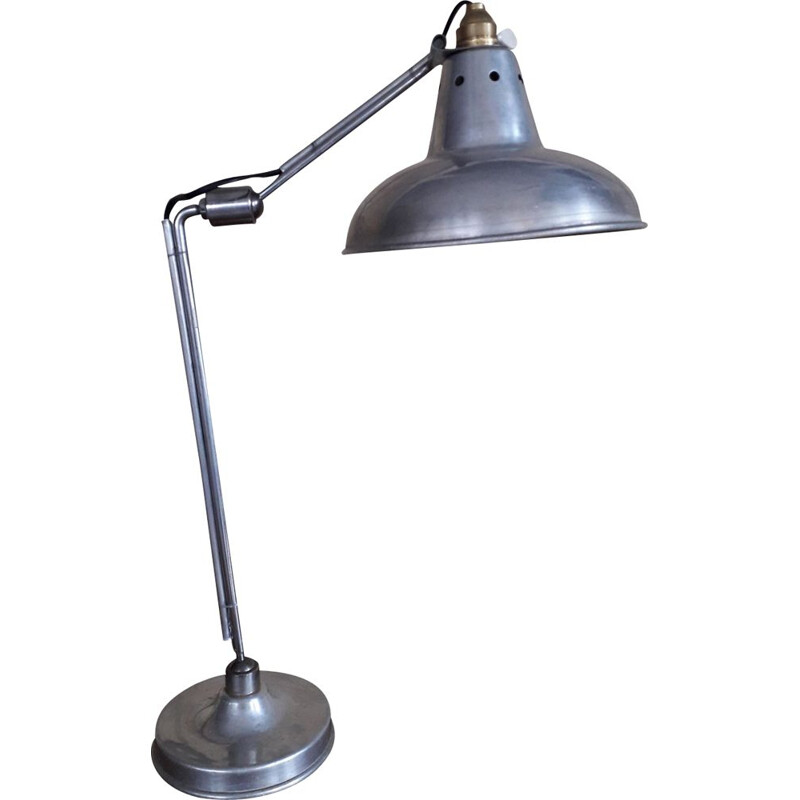 Vintage table lamp by Institutions Houillon 