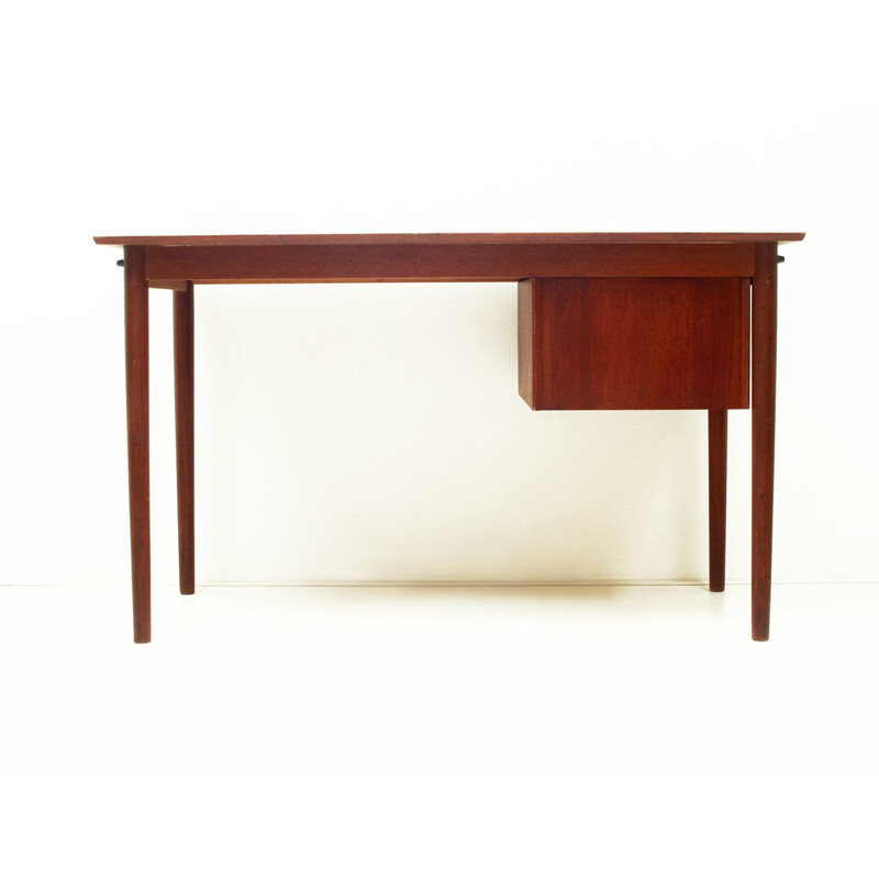 Vintage Danish desk in teak by Arne VODDER for H. Sigh & Søns Møbelfabrik