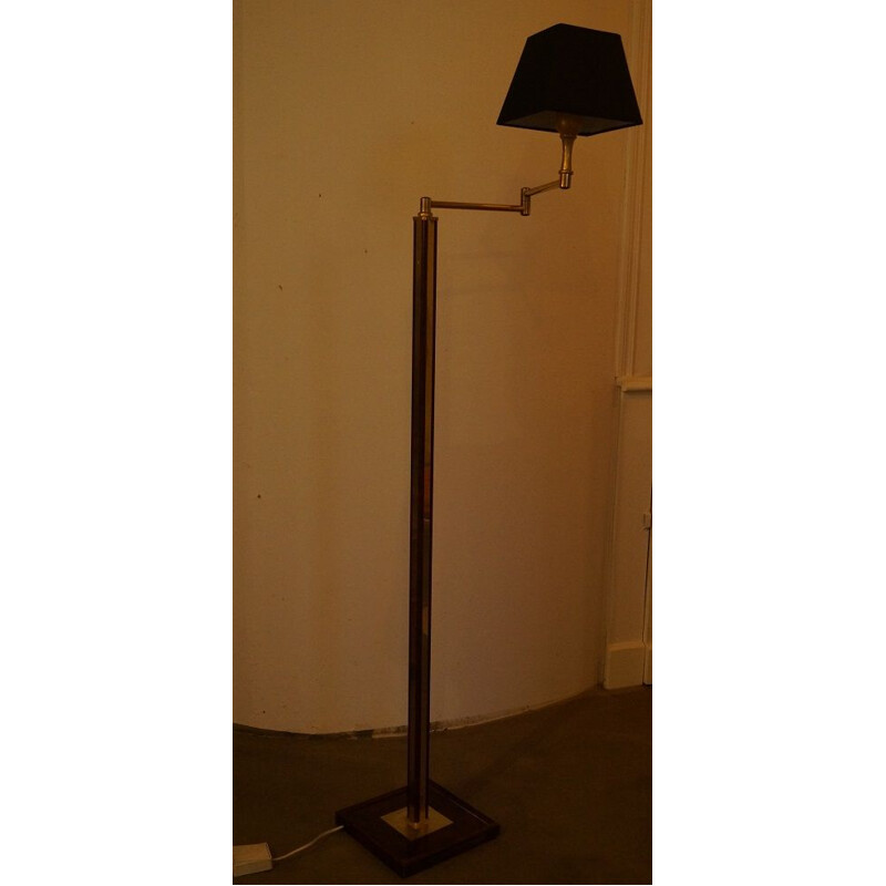 Vintage brass floor lamp