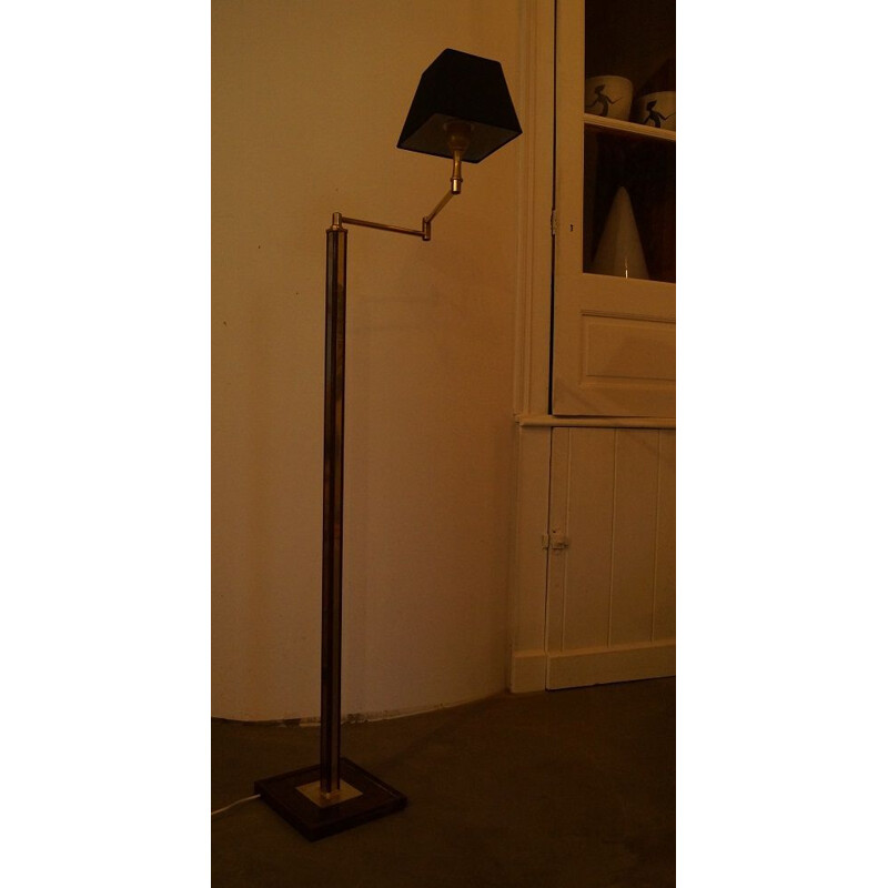 Vintage brass floor lamp