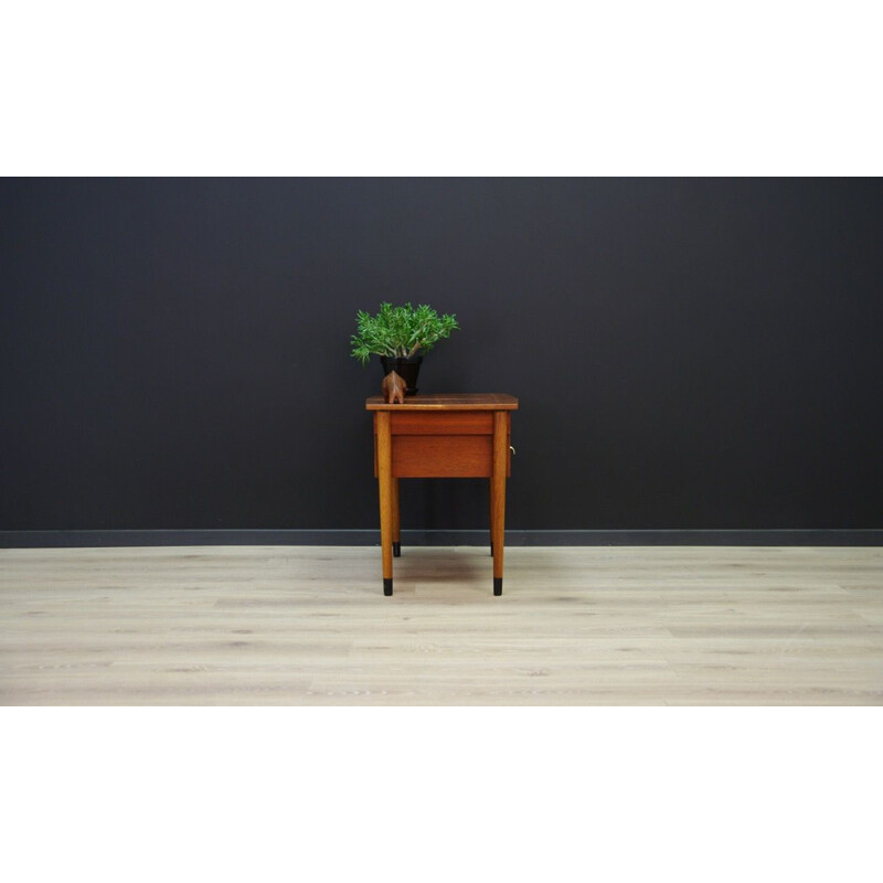 Vintage side table in teak