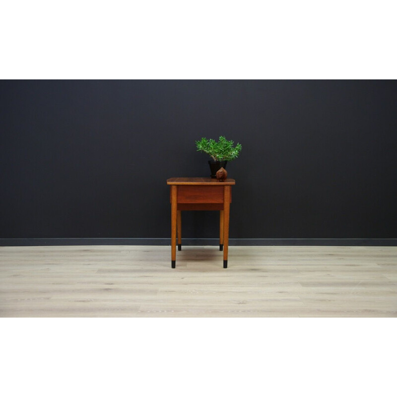 Vintage side table in teak