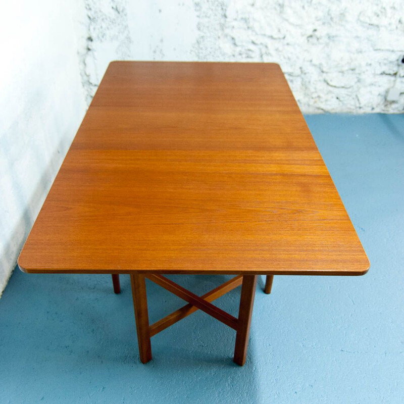 Vintage Scandinavian folding table