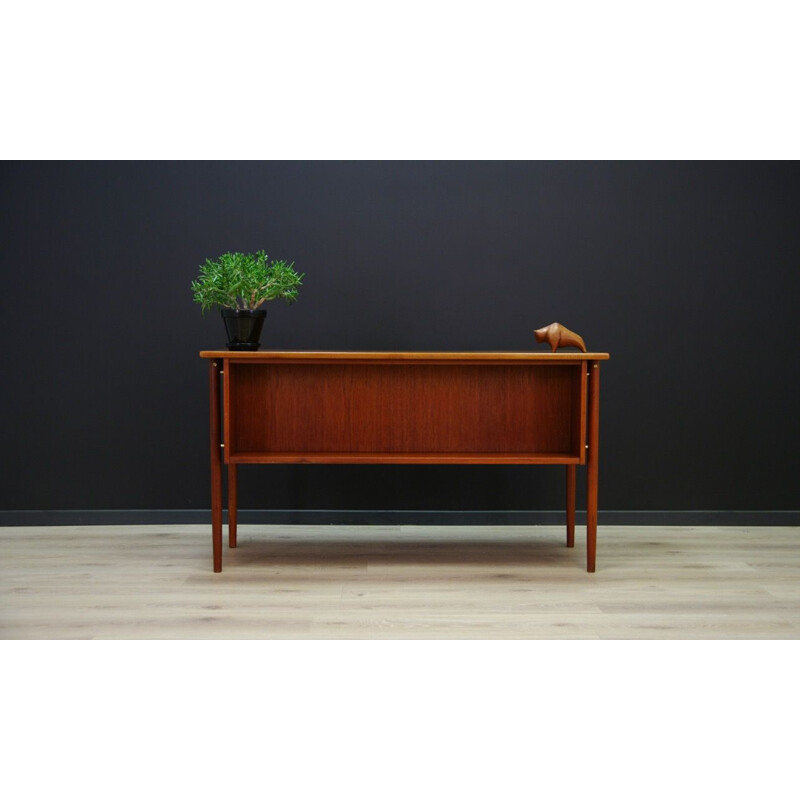 Vintage danish desk in teak