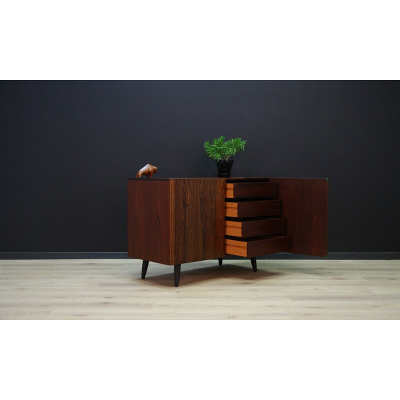 Vintage small sideboard in rosewood