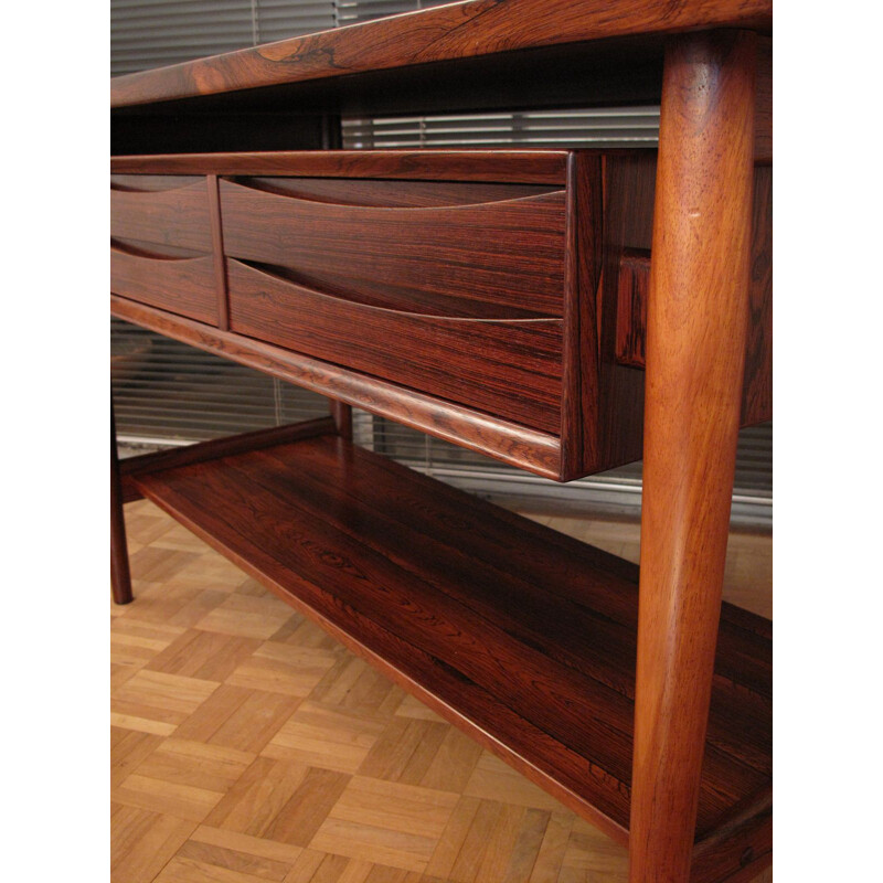 Vintage console in Rosewood by Arne Vodder for Sibast