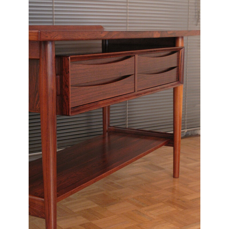 Vintage console in Rosewood by Arne Vodder for Sibast