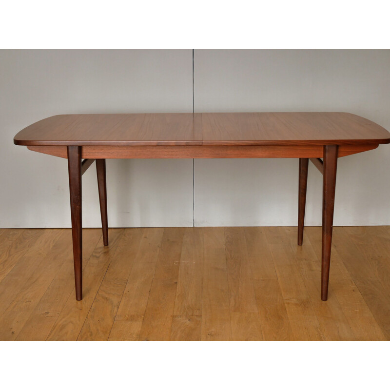 Vintage teak extendable table