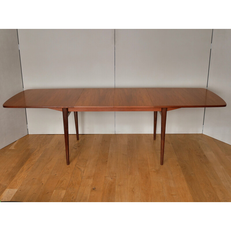 Vintage teak extendable table