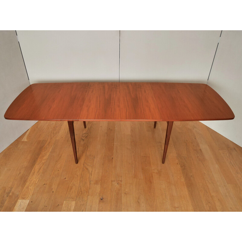 Vintage teak extendable table