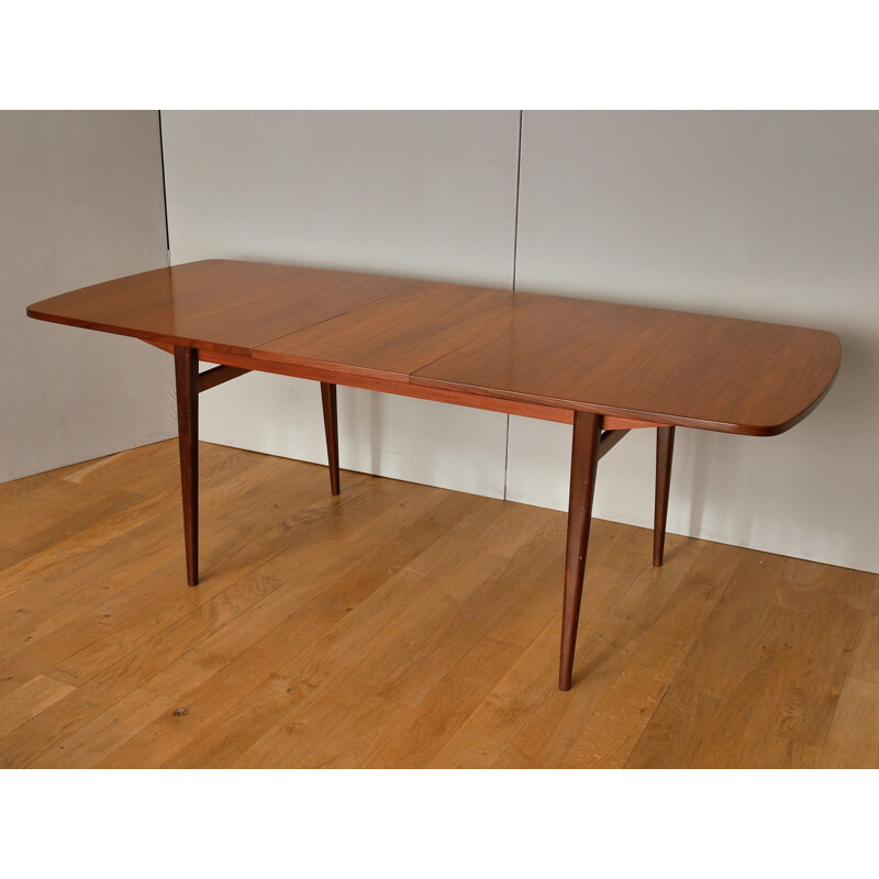 Vintage teak extendable table