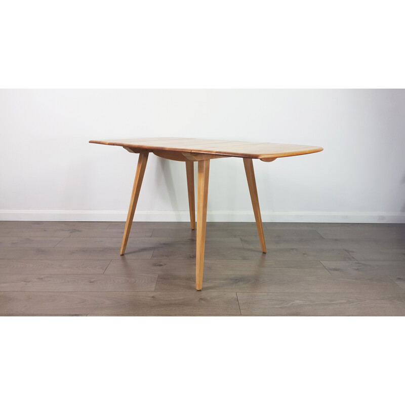 Vintage drop leaf dining table by Lucian Ercolani for Ercol