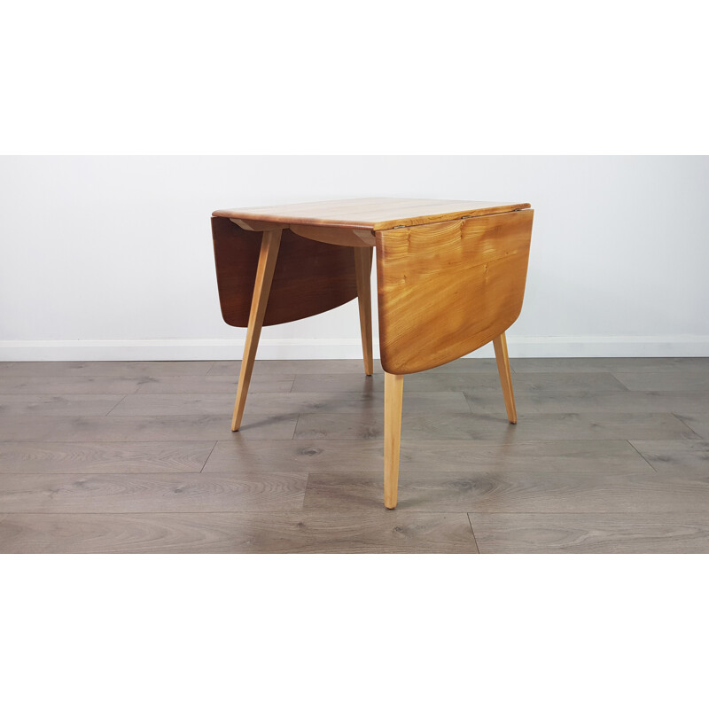 Vintage drop leaf dining table by Lucian Ercolani for Ercol